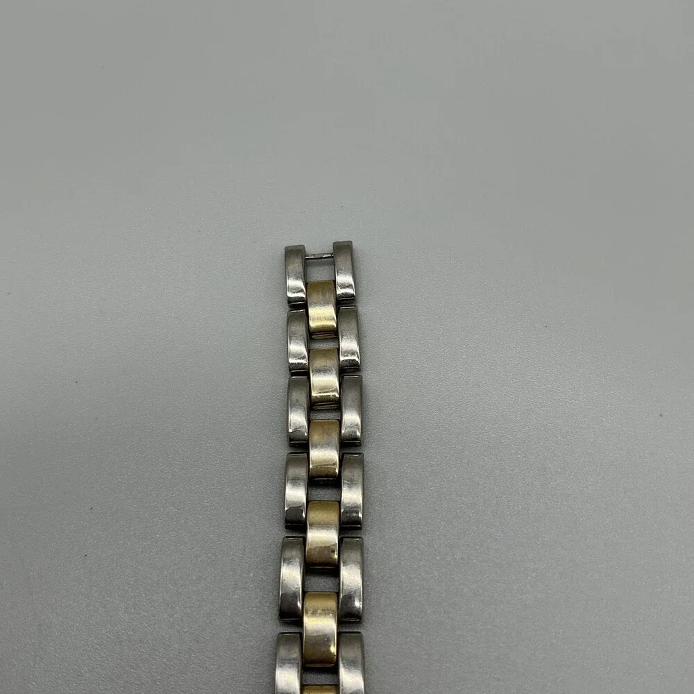 Lorus LR9228 Womens Watch 25mm Silver Dial Two Tone Date New Battery 7.5